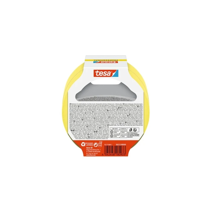 tesa Malerband Professional 2 x 25 m x 25 mm (Painter's Masking Tape)