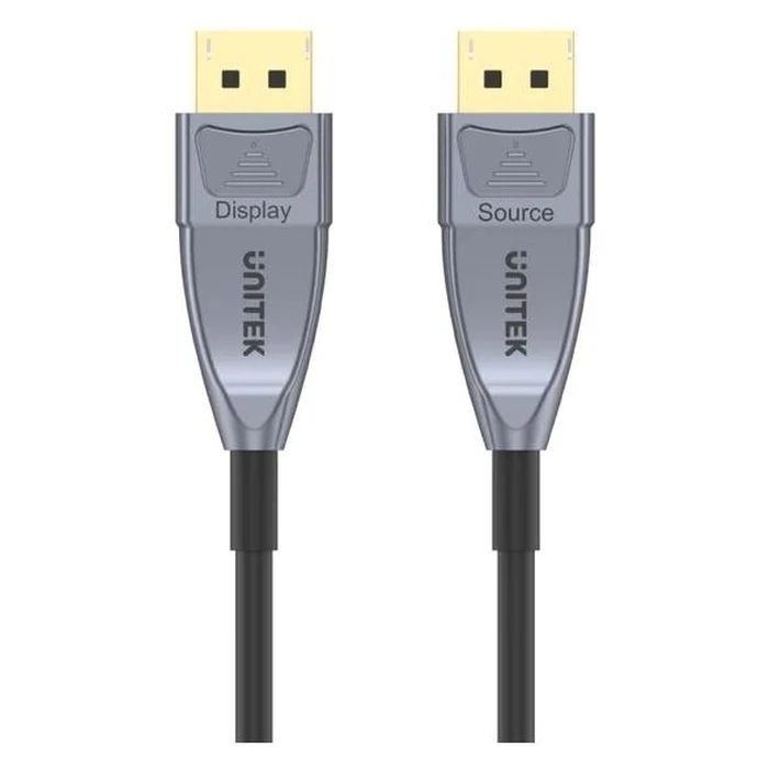 Unitek Καλώδιο DisplayPort AOC 8K 15m (DisplayPort 1.4, 8K@60Hz, 4K@120Hz)