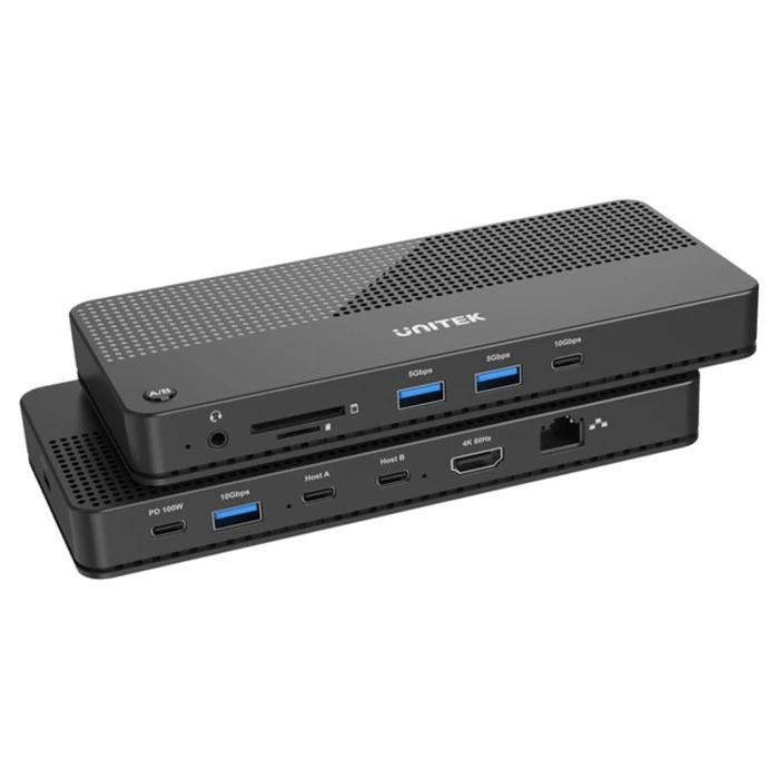 Unitek D1077A KVM & Data Switch with USB — 11-port 4K USB Hub