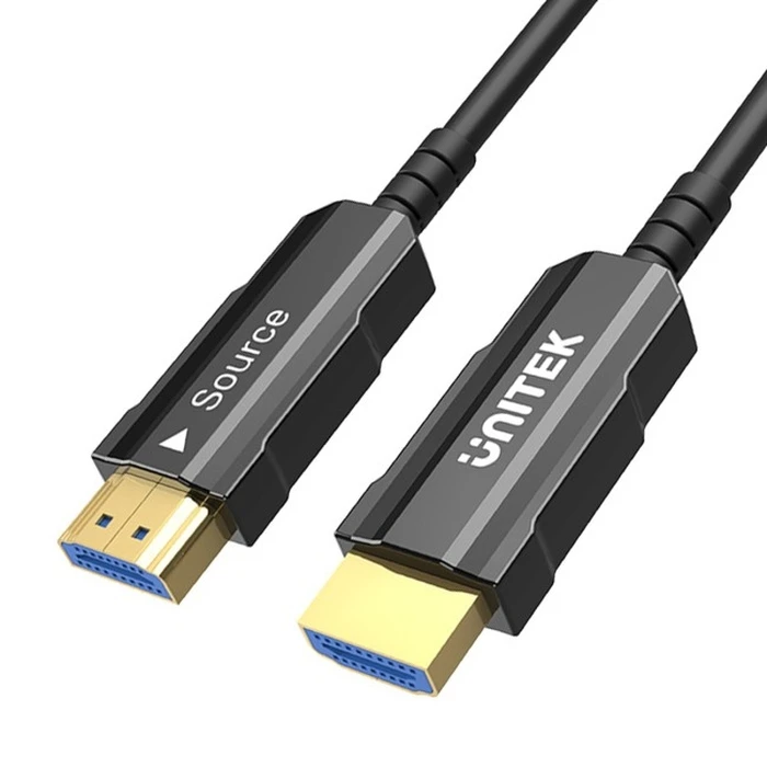 Unitek HDMI 2.0 Premium High Speed AOC Optical HDMI Cable 4K 60Hz HDR 40m (C11072BK-40M)