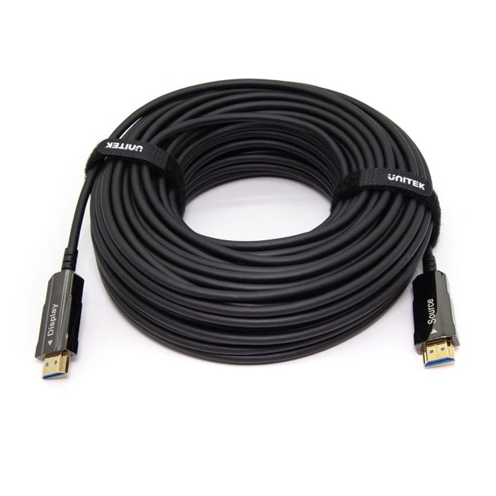 Unitek HDMI 2.0 Premium High Speed AOC Optical HDMI Cable 4K 60Hz HDR 40m (C11072BK-40M)