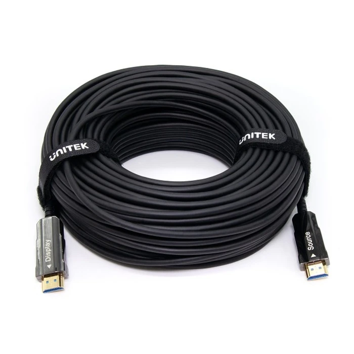 Unitek HDMI 2.0 Premium High Speed AOC Optical HDMI Cable 4K 60Hz HDR 40m (C11072BK-40M)