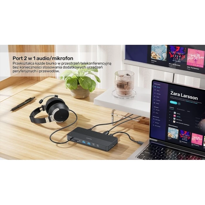 Unitek Διακόπτης KVM για 2 Υπολογιστές 2 Οθόνες 4K (KA-AV-UNI-0036)