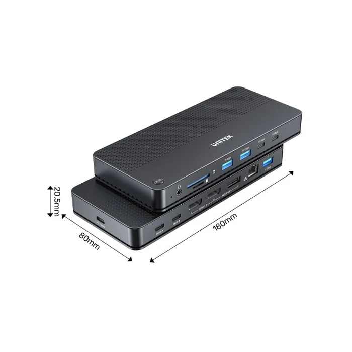 Unitek Διακόπτης KVM για 2 Υπολογιστές 2 Οθόνες 4K (KA-AV-UNI-0036)