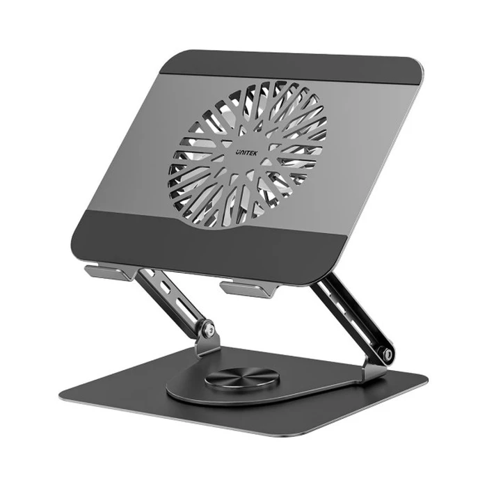 Unitek OT1098AGY 360° ρυθμιζόμενη βάση ψύξης για laptop 8''-17.3''