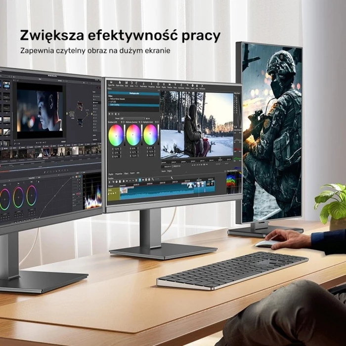 Unitek Καλώδιο HDMI 2.1 8K HDR λευκό 7 m