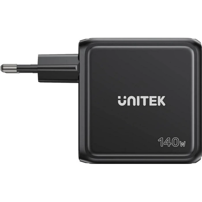 Unitek Φορτιστής GaN με οθόνη | 140W | 3x USB-C | 1x USB-A | PD3.0 | QC4.0