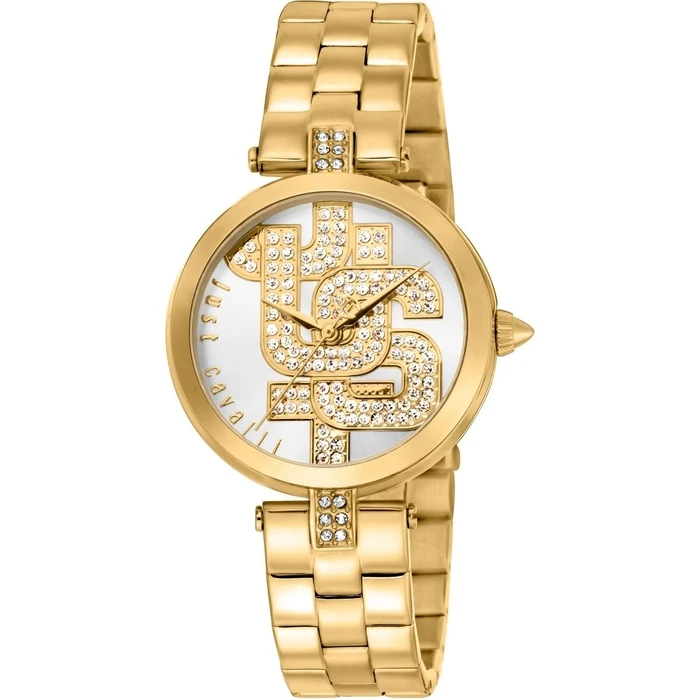 Γυναικείο Ρολόι Just Cavalli GLAM CHIC (? 32 mm) Ροζ Χρυσό