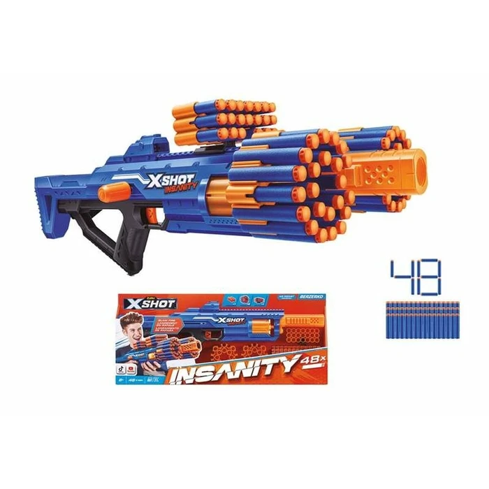BigBuy Fun X-Shot Insanity Berzerko Dart Gun