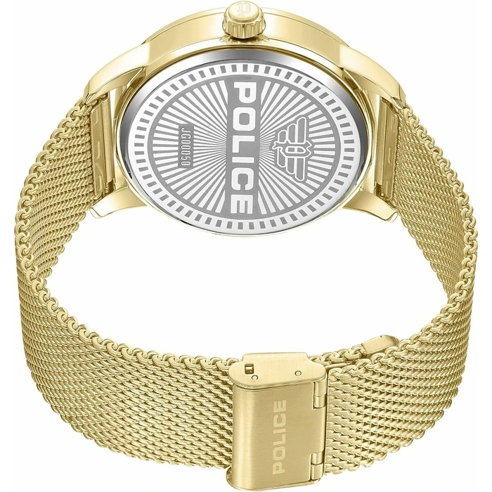 Ανδρικό Ρολόι Police PEWJG0005001 Μαύρο