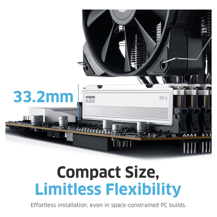 Klevv FIT V Ceramic DDR5 1x32GB 6000 CL30 UDIMM για Desktop