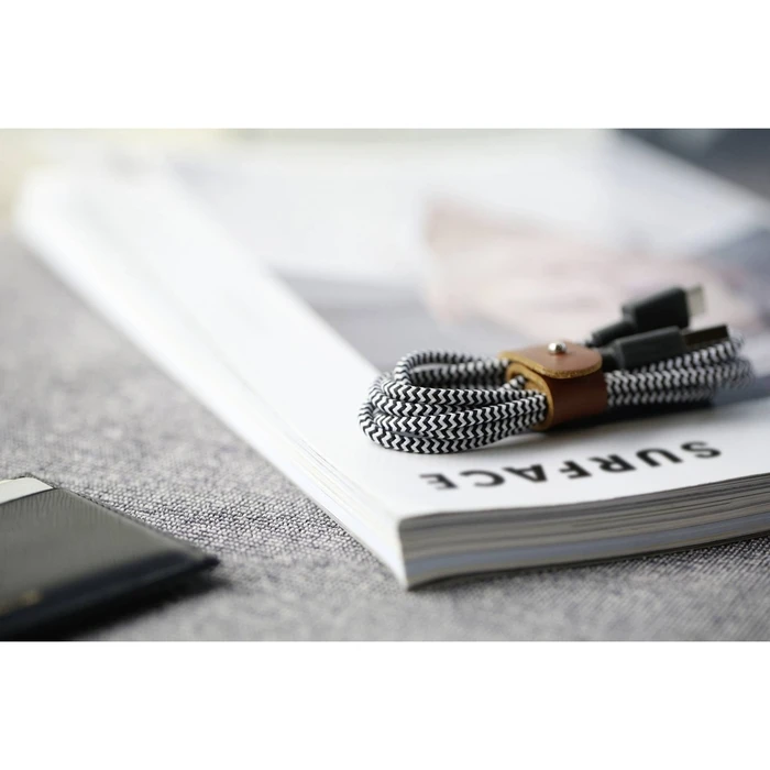 Native Union Belt Cable Καλώδιο USB-A σε USB-C 1.2m Zebra