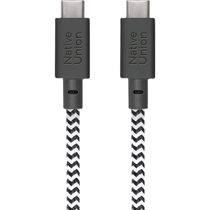 Native Union Belt Cable XL USB-C σε USB-C 3 μ. Zebra