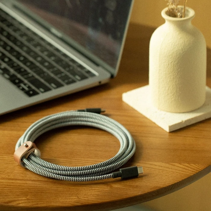 Native Union Belt Cable XL USB-C σε USB-C 3 μ. Zebra