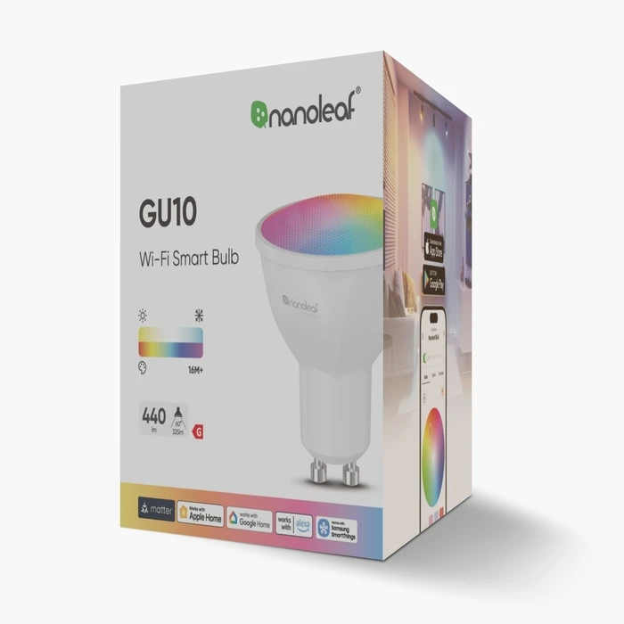 Nanoleaf Essentials Matter WLAN Smart Λάμπα LED GU10 - 1 τεμάχιο
