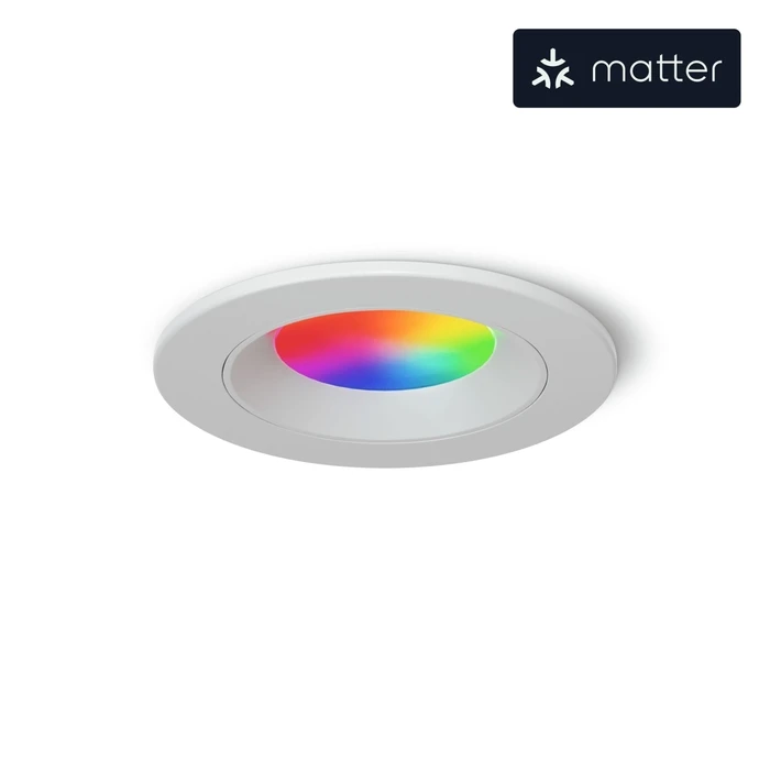 Nanoleaf Essentials Matter WLAN Έξυπνο Downlight 3W 46mm - 1τμχ