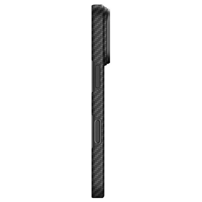 AmazingThing Titan Max θήκη με κάλυμμα φακού για iPhone 18 Pro Max - Αραμιδική ίνα, MagSafe, Μαύρο