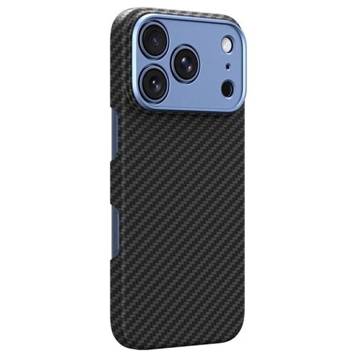 Θήκη AMAZINGTHING Titan Max Lens MagSafe για iPhone 18 Pro Max - Μπλε (Aramid Fiber)