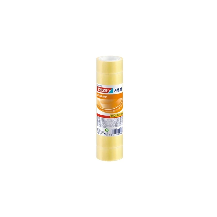 tesafilm® Standard - 8 ρολά (10 m x 19 mm)