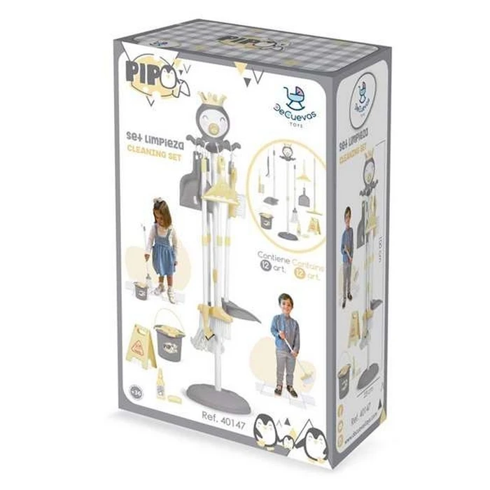 Σετ Καθαρισμού και Αποθήκευσης Pipo 23 x 23 x 100 cm