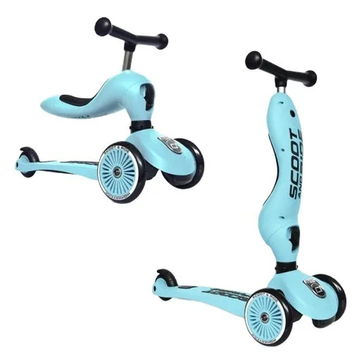 Scoot & Ride Highwaykick 1 2-σε-1 Blueberry (96352)
