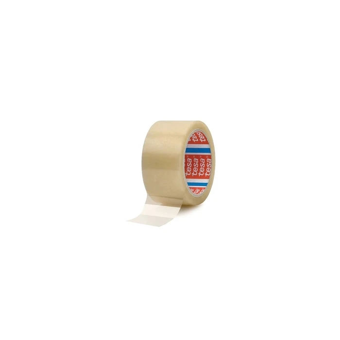tesapack Carton Sealing Tape PP 50 mm x 66 m transparent (tesa 64044 PV 4)