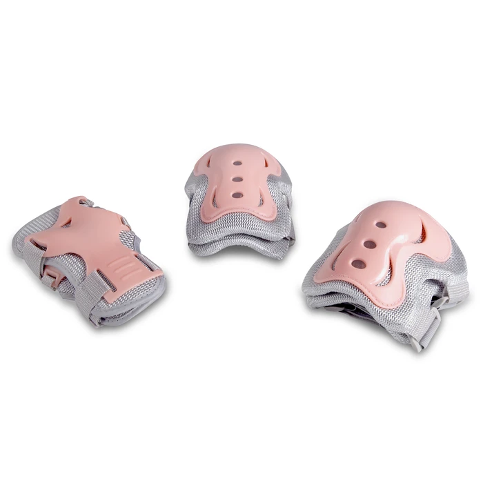 Σετ Προστατευτικά Roller Amila Γκρι/Ροζ Small