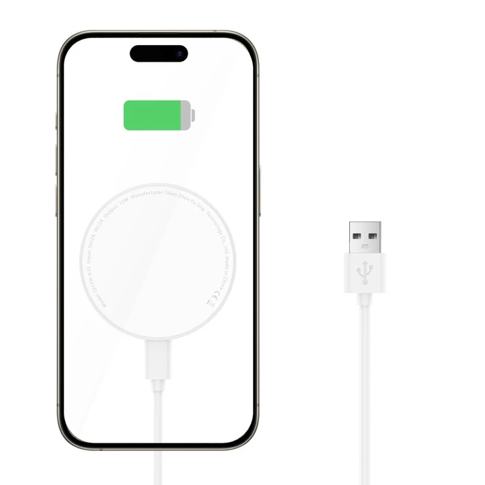 Tech-Protect QI15W-A33 Magnetic MagSafe Wireless Charger White