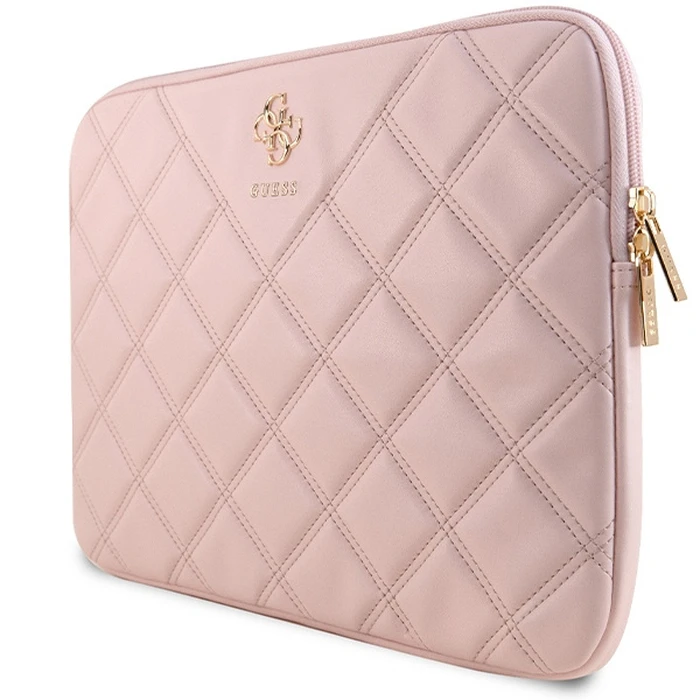 Guess Sleeve GUCS14ZPSQSSGP 14" Quilted 4G pink