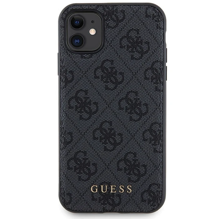 Guess GUBPM5N614GEMGK Apple iPhone 11 hardcase + Powerbank 5000mAh MagSafe 4G Metal Logo black