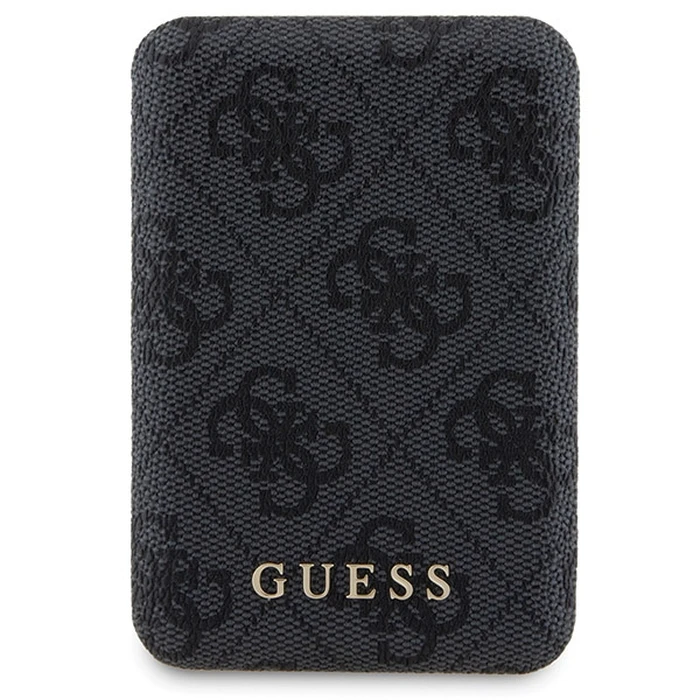 Guess GUBPM5P13L4GEMGK Apple iPhone 13 Pro hardcase + Powerbank 5000mAh MagSafe 4G Metal Logo black