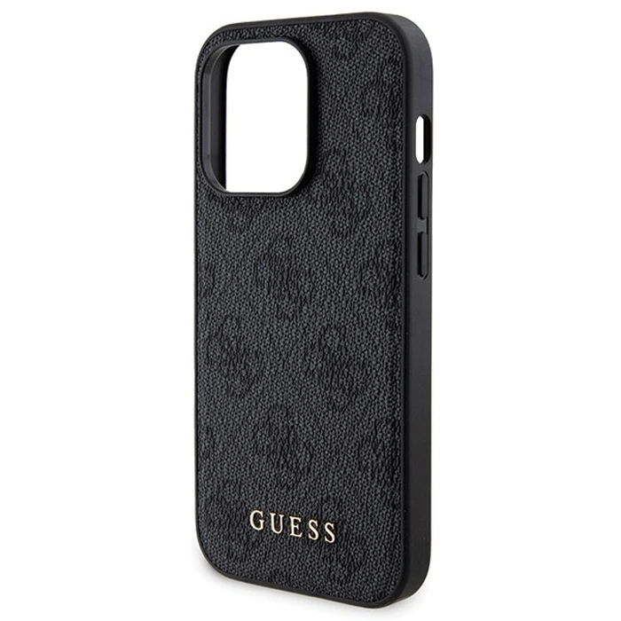 Guess GUBPM5P14L4GEMGK Apple iPhone 14 Pro hardcase + Powerbank 5000mAh MagSafe 4G Metal Logo black