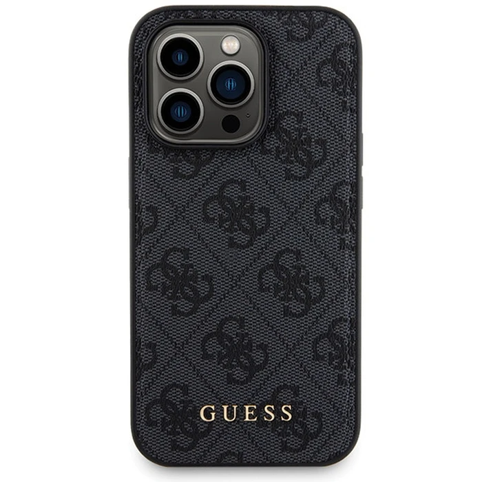 Guess GUBPM5P14X4GEMGK Apple iPhone 14 Pro Max hardcase + Powerbank 5000mAh MagSafe 4G Metal Logo black