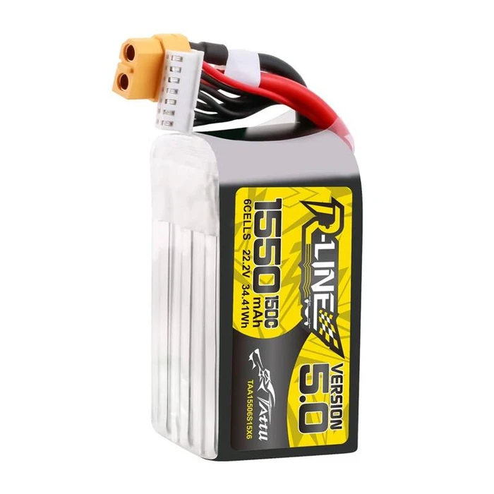 Tattu R-Line V5 Μπαταρία Li-Po 22.2V 1550mAh 150C 6S XT60 για Drone