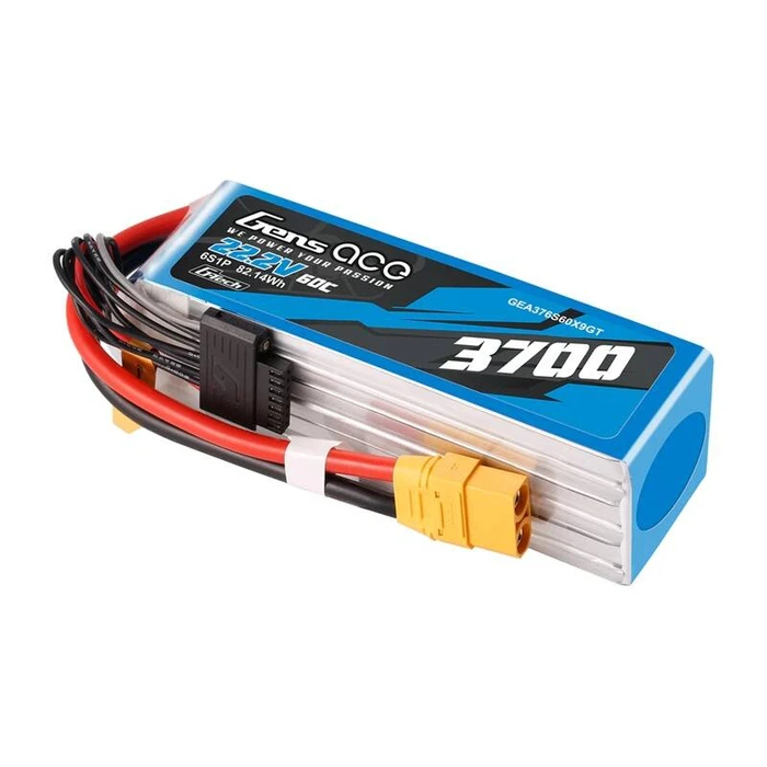 Gens Ace Ace Classic Μπαταρία Li-Po 22.2V 3700mAh 60C 6S με βύσμα XT60 για τηλεκατευθυνόμενα