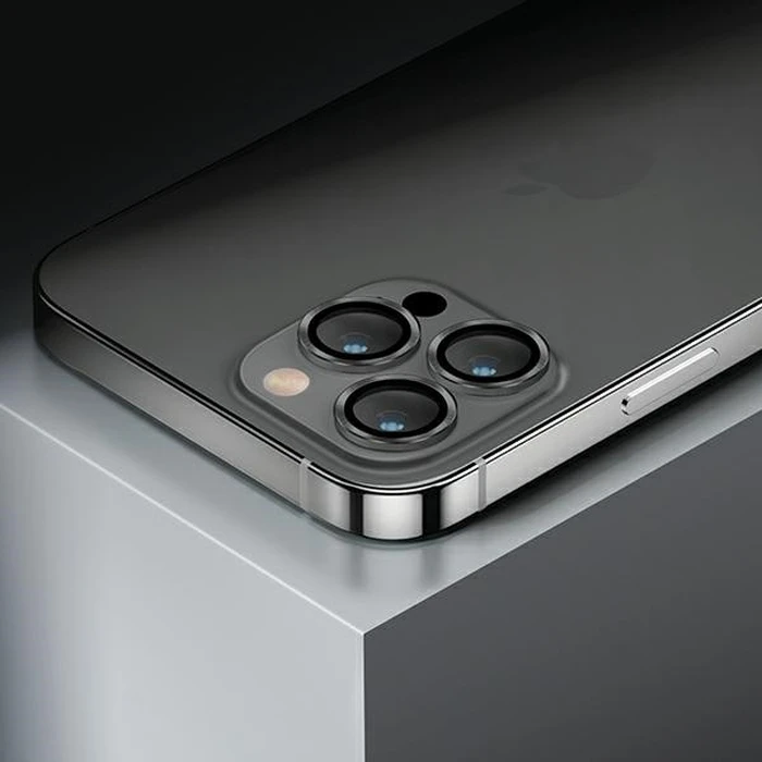 UNIQ Optix Aluminium Camera Lens Protector Apple iPhone 14 / 14 Plus sterling silver