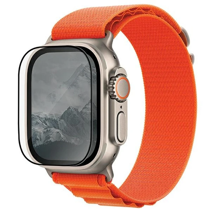 UNIQ Optix Vivid tempered glass Apple Watch Ultra 49mm clear