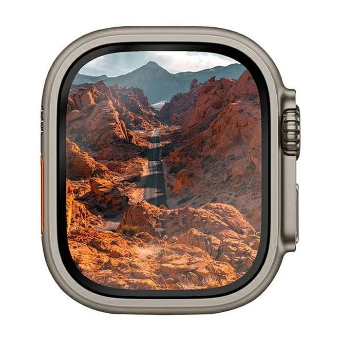 UNIQ Optix Vivid tempered glass Apple Watch Ultra 49mm clear