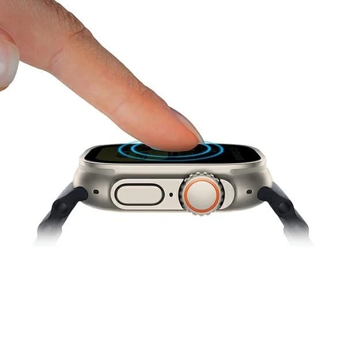 UNIQ Optix Vivid tempered glass Apple Watch Ultra 49mm clear