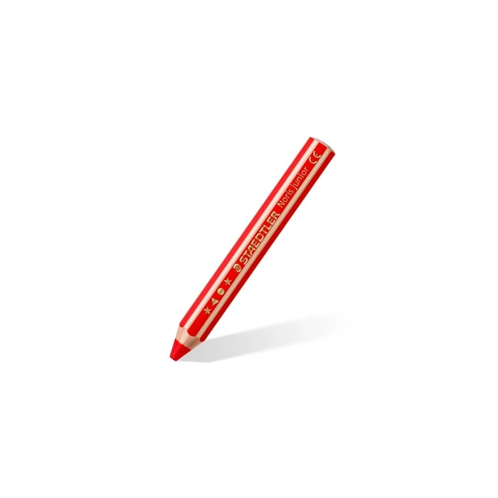 STAEDTLER Noris junior neon 4 χρώματα + ξύστρα