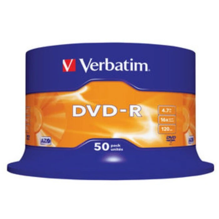 DVD-R Verbatim 4.7GB 50 Τεμαχια
