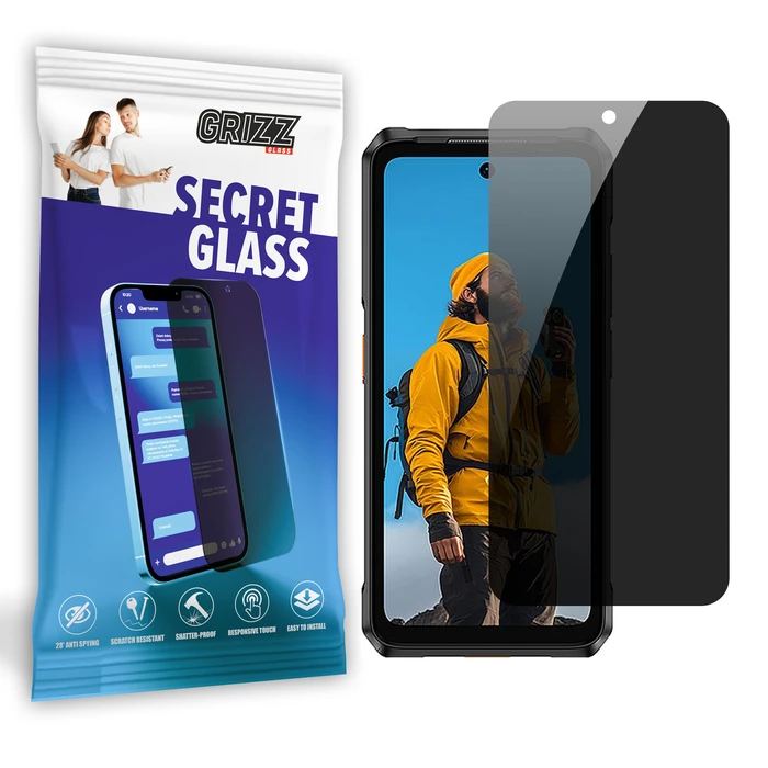 GrizzGlass Matte SecretGlass Ulefone Armor 26 Ultra