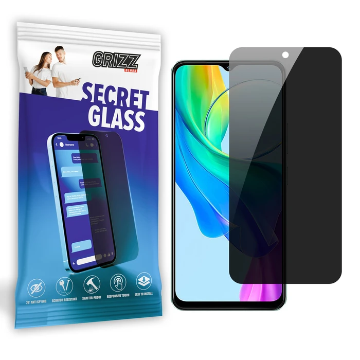GrizzGlass Matte SecretGlass Vivo Y18e