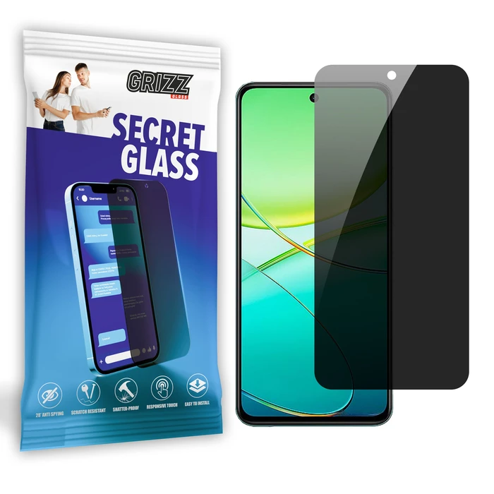 GrizzGlass Matte SecretGlass Vivo Y38