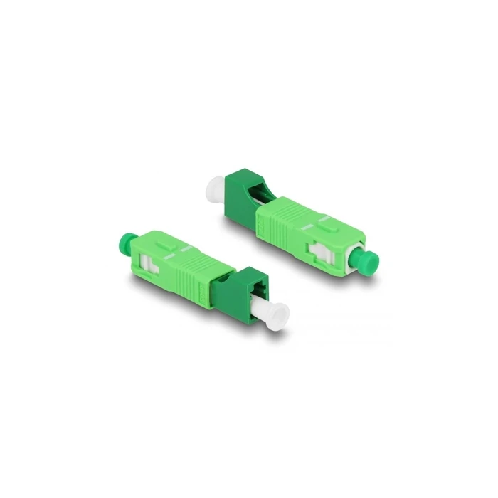DELOCK Οπτική Υβριδική Κάπλα SC Simplex Stecker σε LC Simplex Buchse πράσινο (Μοντέλο 87940)
