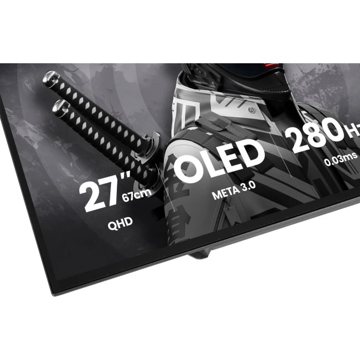 iiyama G-Master GOB2701QSC-B1 Titan Falcon - 27'' WOLED Gaming Monitor, QHD 2560×1440, 280Hz, USB-C PD65W
