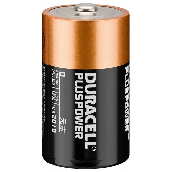 Αλκαλικές Μπαταρίες Duracell Plus Power LR20 D (2 τμχ)