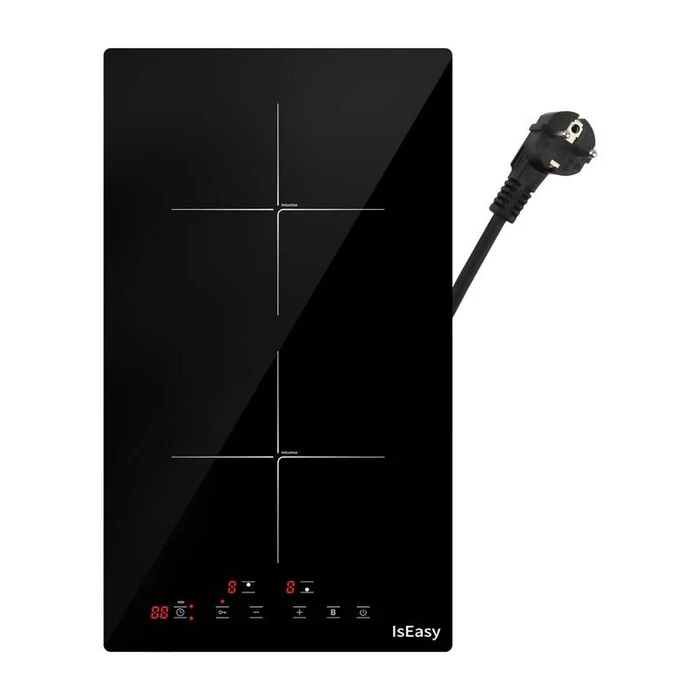 IsEasy LI2V-22 Διπλή επαγωγική εστία (2 ζώνες) – Μαύρο