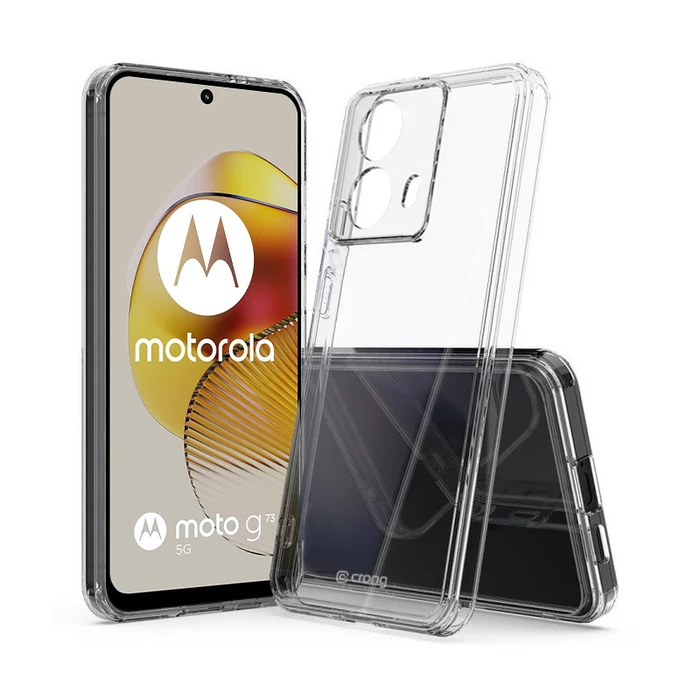 Crong Crystal Shield Cover Motorola Moto G73 clear