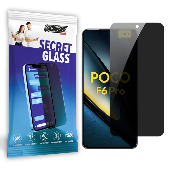 GrizzGlass Matte SecretGlass Xiaomi POCO F6 Pro